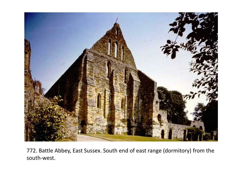 772 battle abbey east sussex south end of east