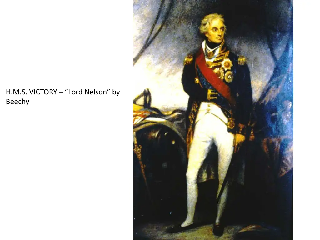 h m s victory lord nelson by beechy