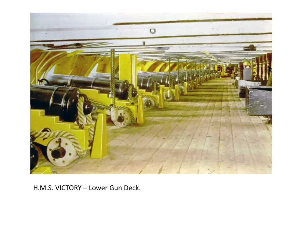 h m s victory lower gun deck