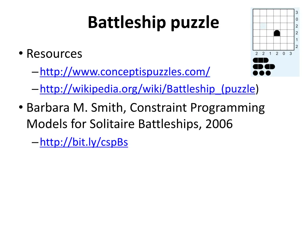 battleship puzzle 2