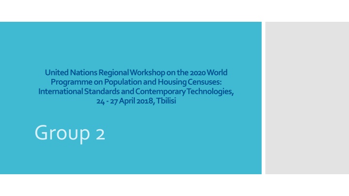 united nations regional workshop on the 2020