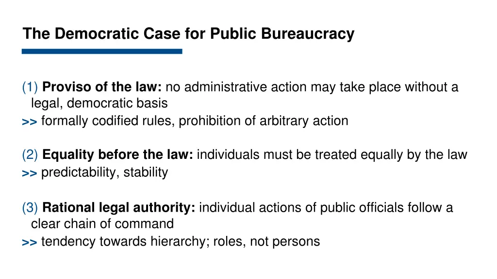 the democratic case for public bureaucracy