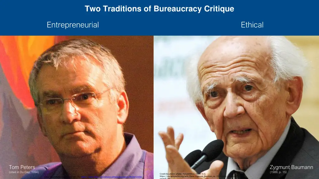 two traditions of bureaucracy critique