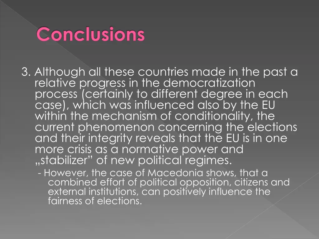 conclusions 2