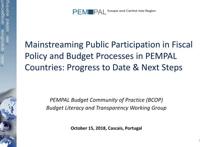 mainstreaming public participation in fiscal