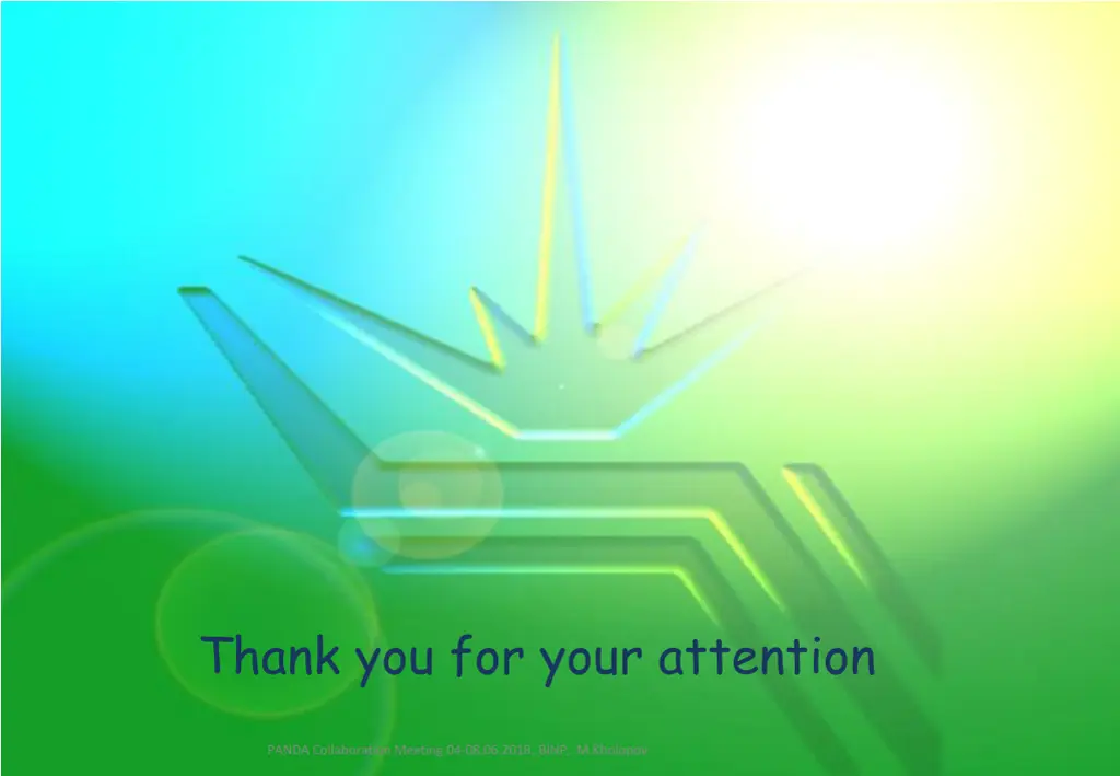 thank you for your attention