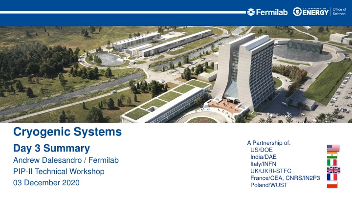 cryogenic systems day 3 summary andrew dalesandro