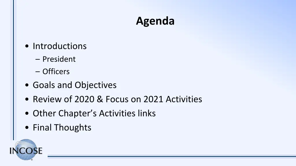 agenda