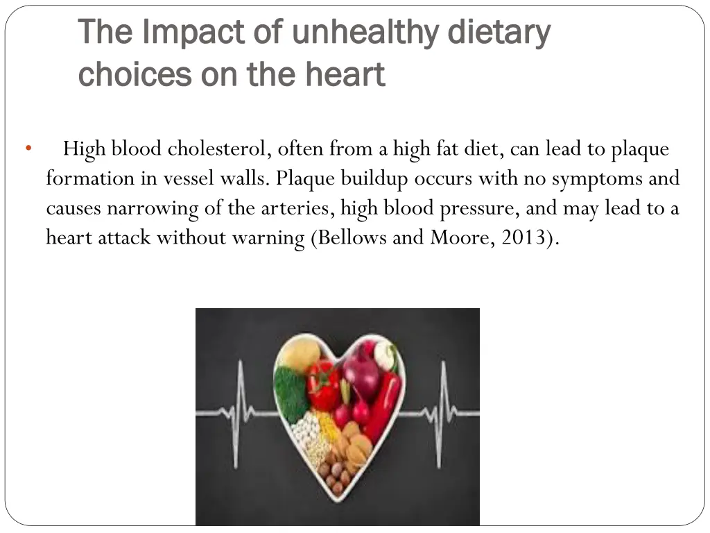 the impact of unhealthy dietary the impact 1