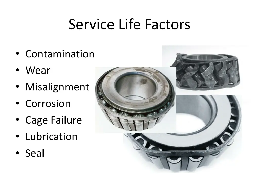 service life factors