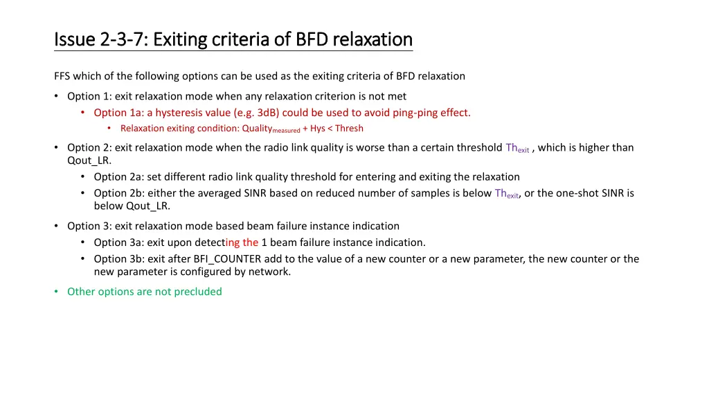 issue 2 issue 2 3 3 7 exiting criteria