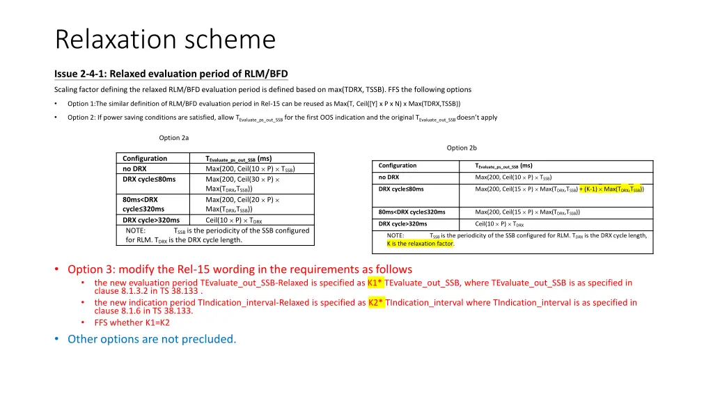 relaxation scheme