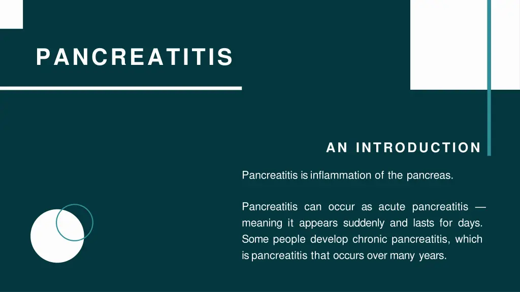 pancreatitis 1