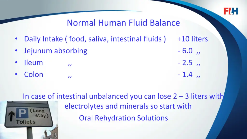 normal human fluid balance