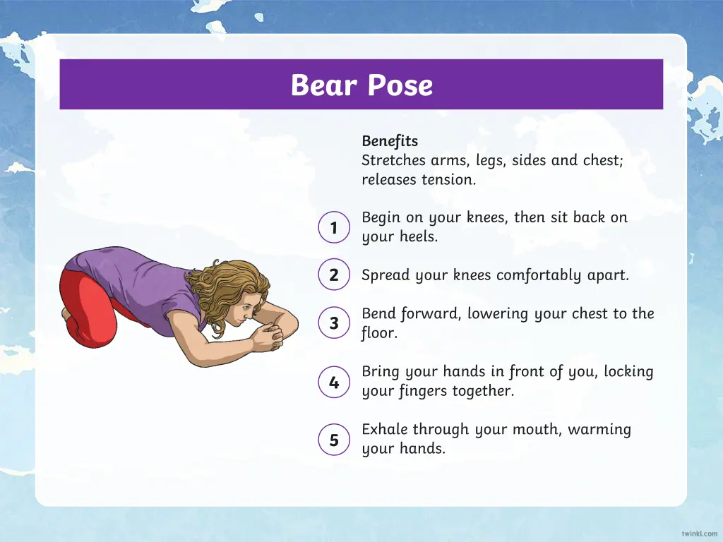 bear pose