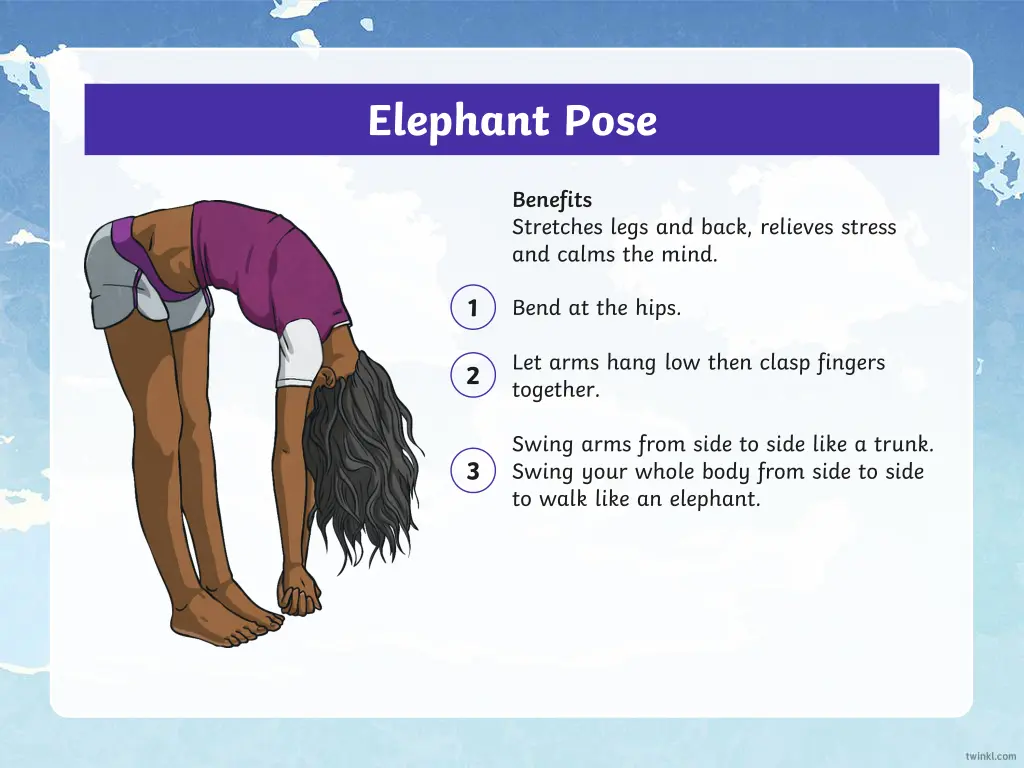 elephant pose