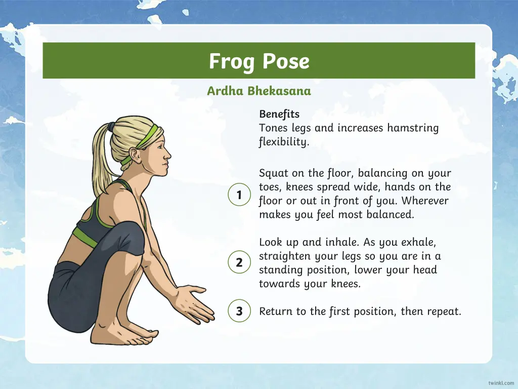 frog pose