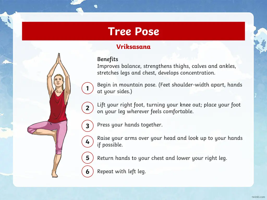 tree pose