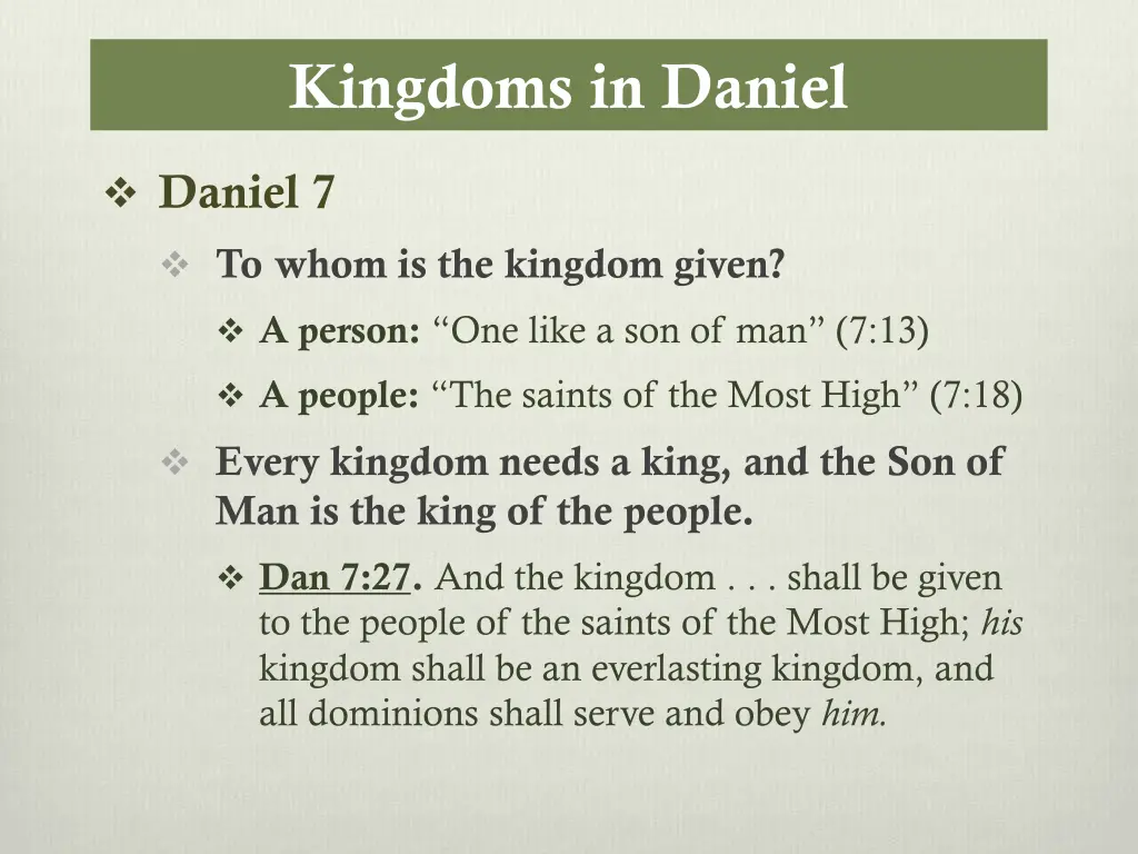 kingdoms in daniel 2