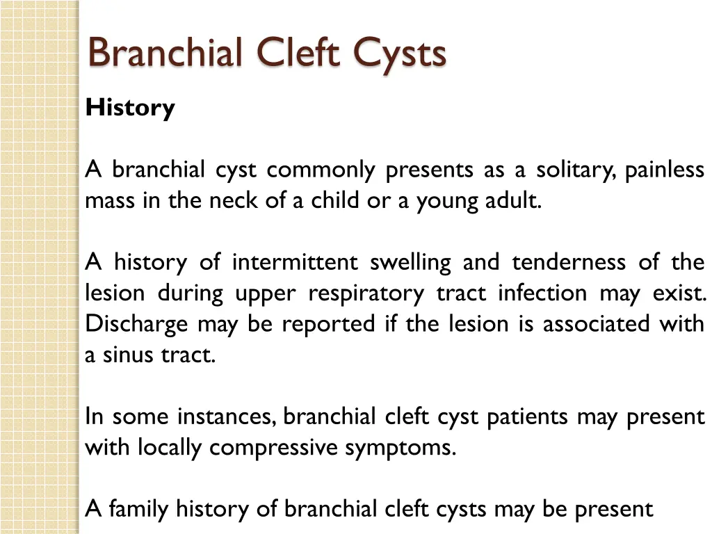 branchial cleft cysts 4