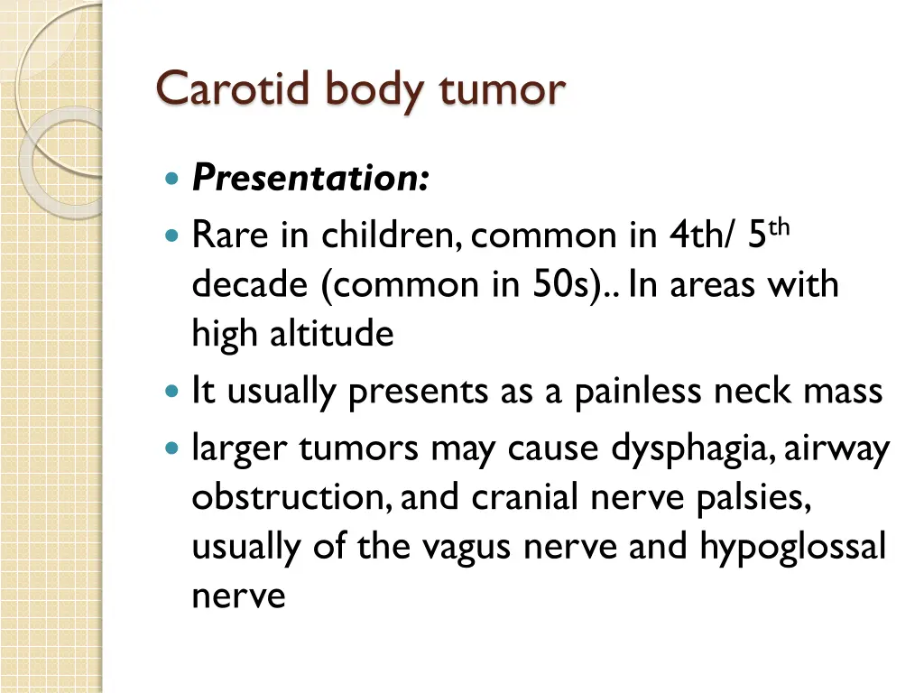 carotid body tumor 2