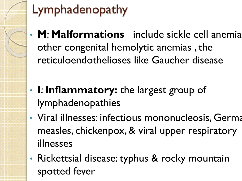 lymphadenopathy 1