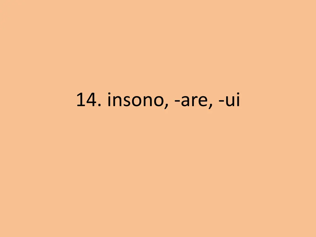 14 insono are ui