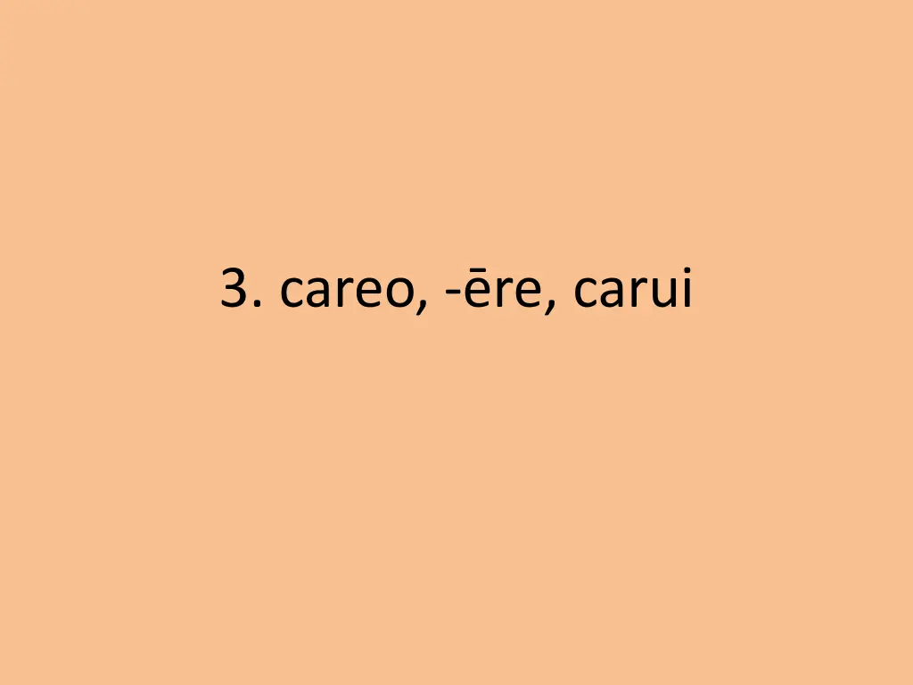 3 careo re carui