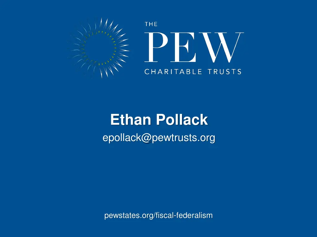 ethan pollack epollack@pewtrusts org