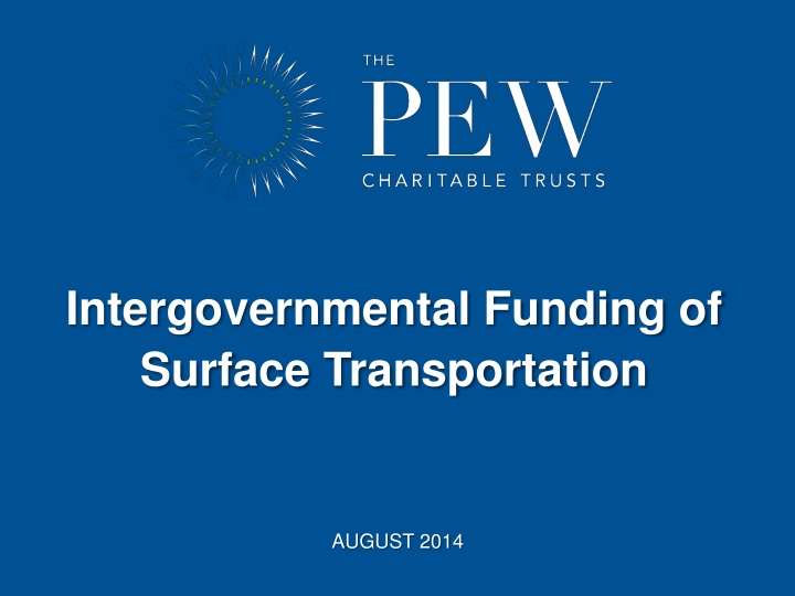 intergovernmental funding of surface