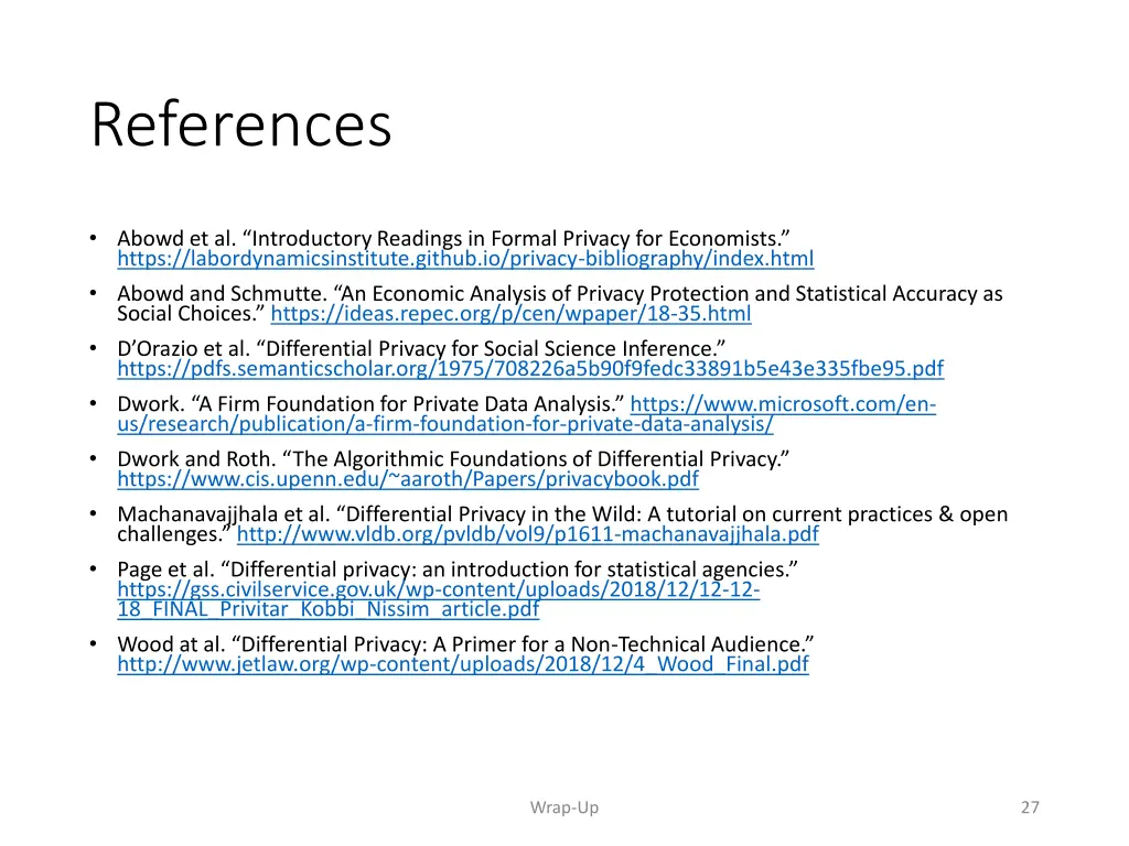 references