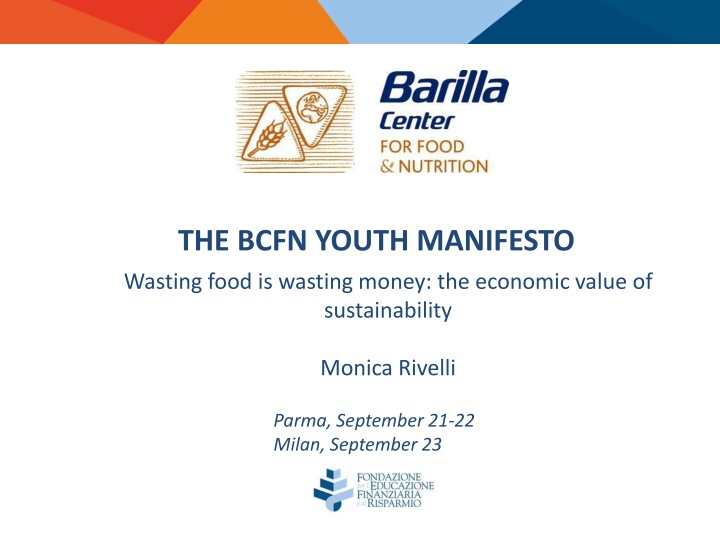 the bcfn youth manifesto