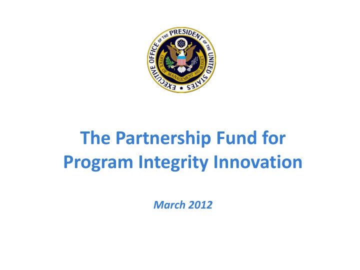 the partnership fund for program integrity