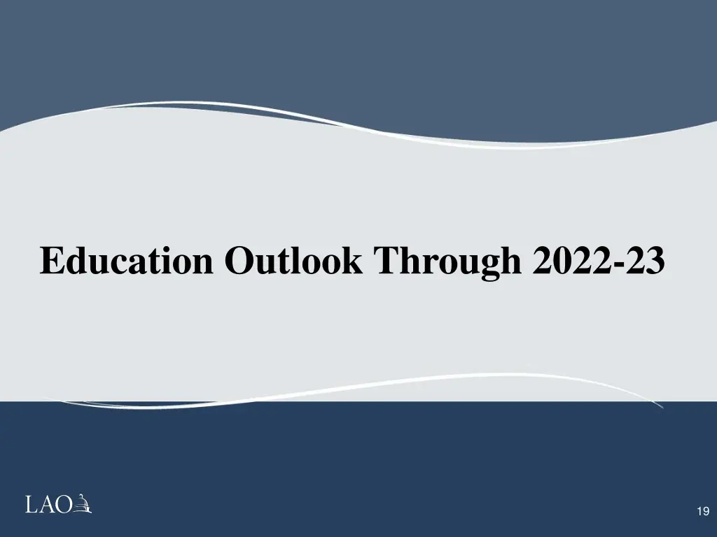 education outlook through 2022 23