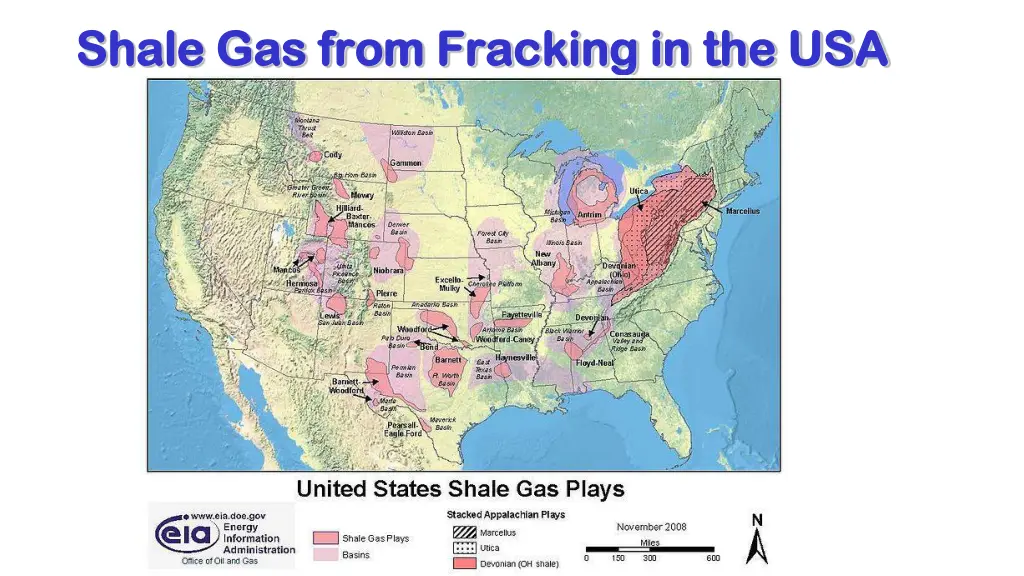 shale gas from fracking in the usa shale gas from