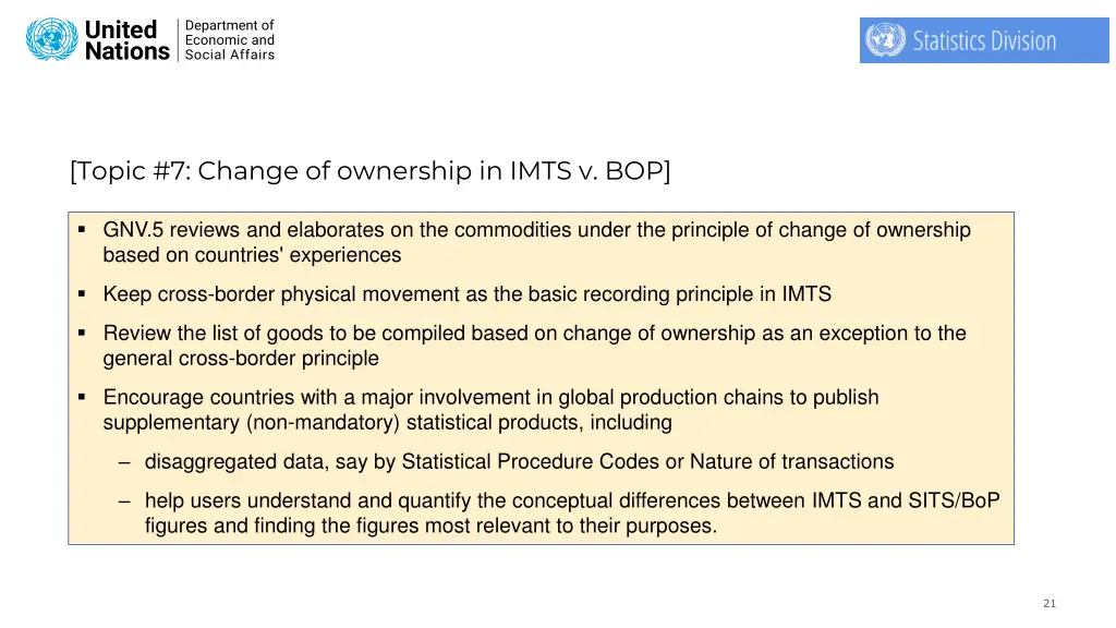 topic 7 change of ownership in imts v bop