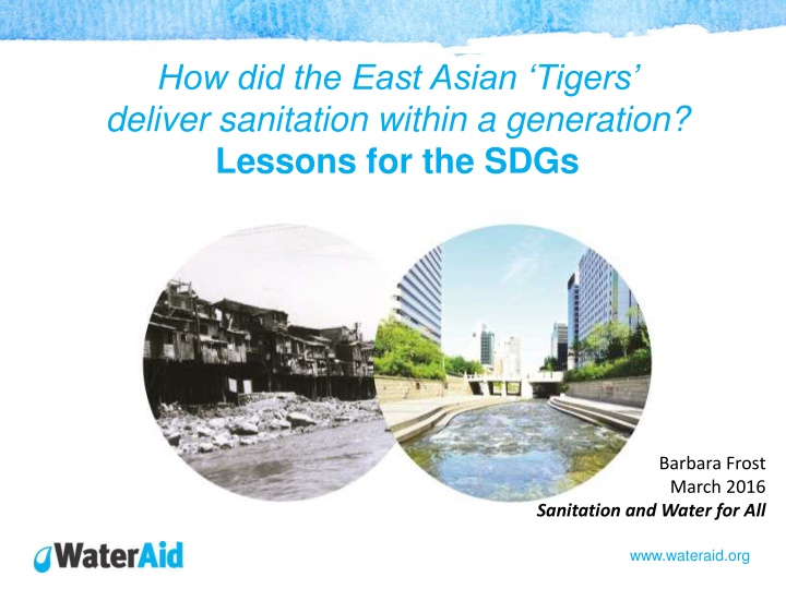 how did the east asian tigers deliver sanitation