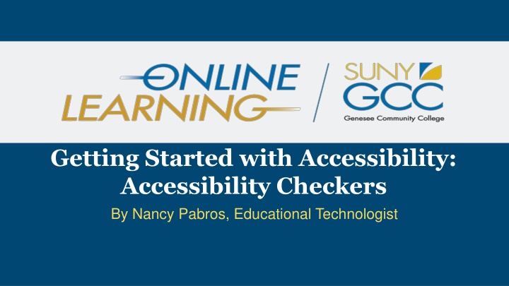 getting started with accessibility accessibility