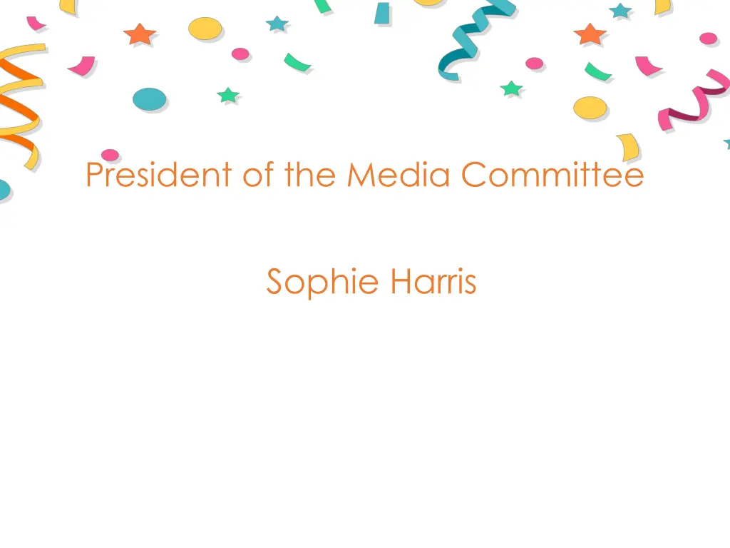 president of the media committee 3