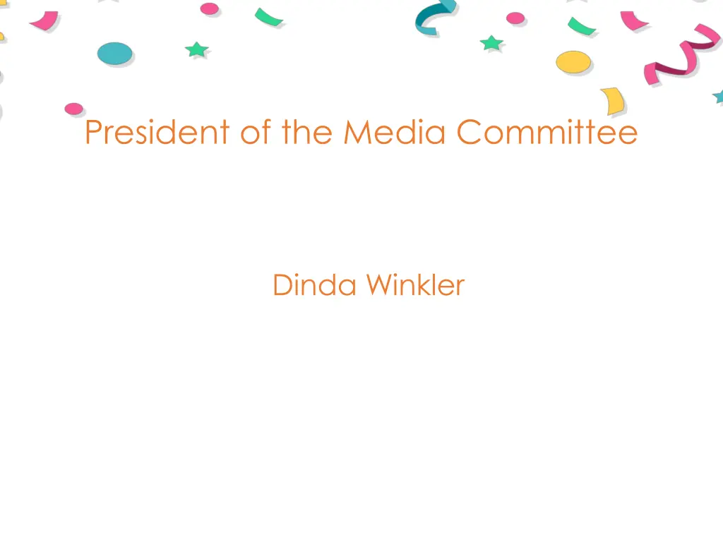 president of the media committee 4