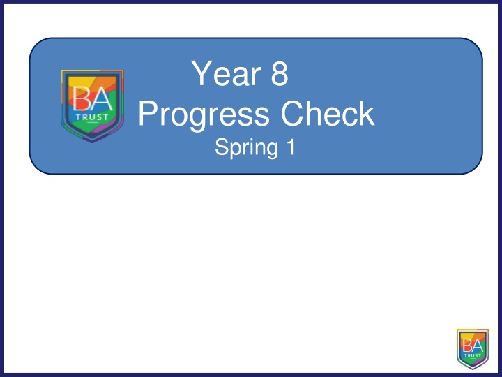 year 8 progress check spring 1