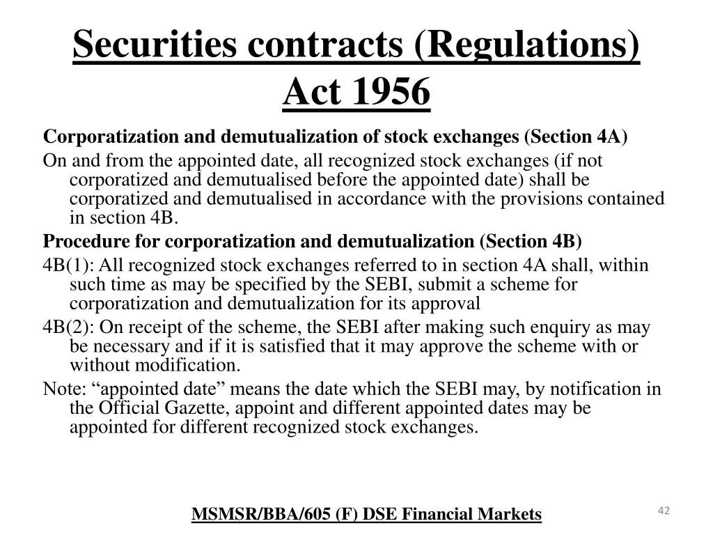 securities contracts regulations act 1956 2