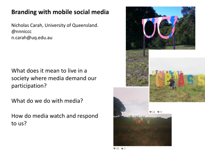 branding with mobile social media