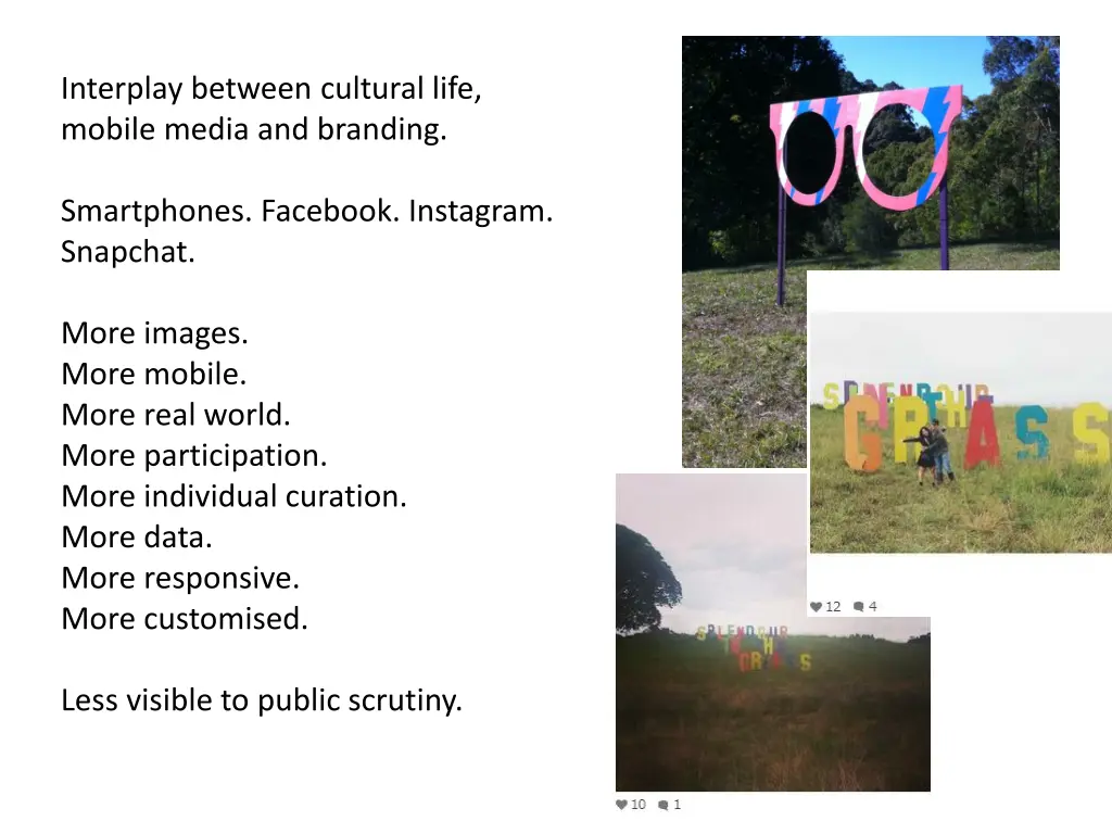 interplay between cultural life mobile media