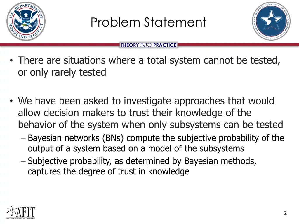 problem statement