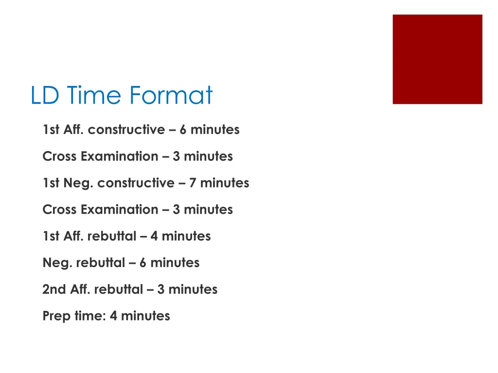 ld time format