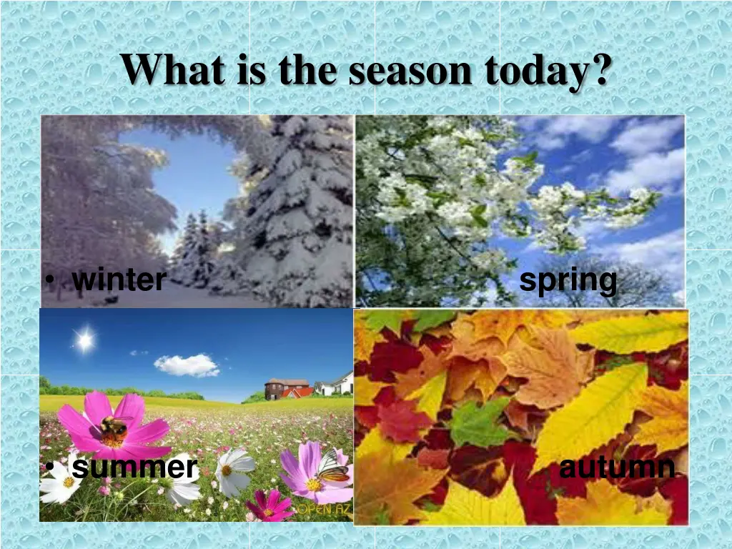 what is the season today