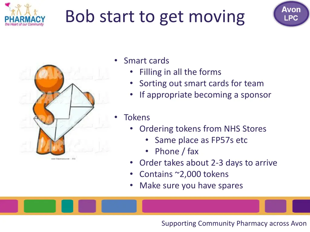 bob start to get moving