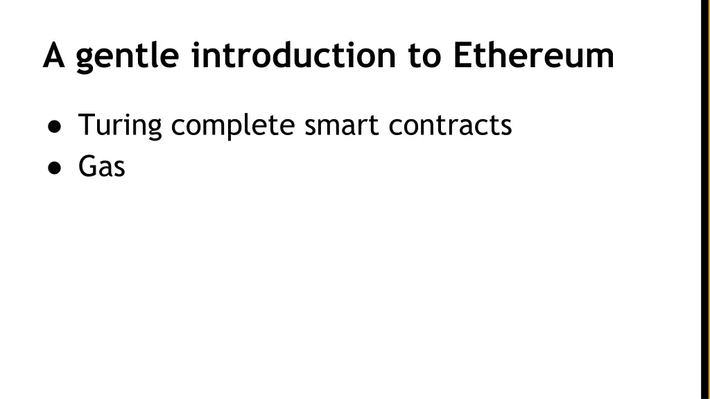 a gentle introduction to ethereum