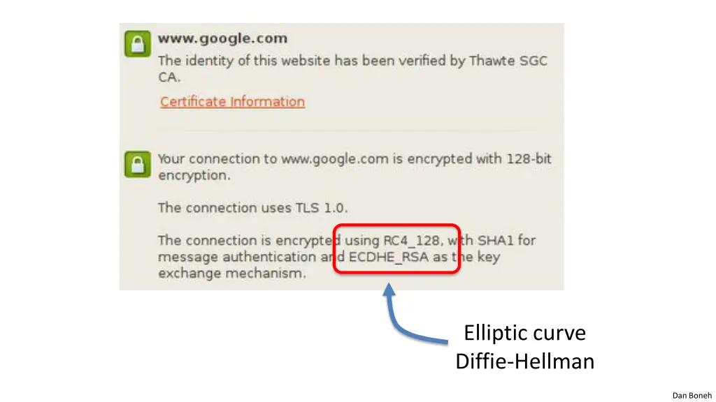 elliptic curve diffie hellman